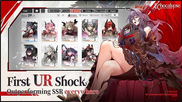 Echocalypse: Scarlet Covenant là game RPG gacha với dàn Waifu lung linh