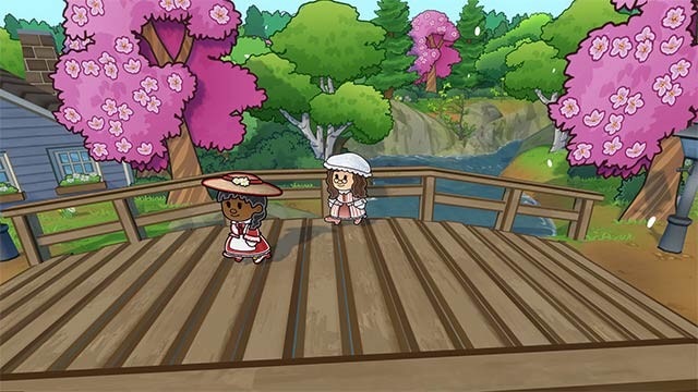 Kết bạn với những người dân thân thiện và cùng nhau khám phá thế giới game Echo of the Plum Grove