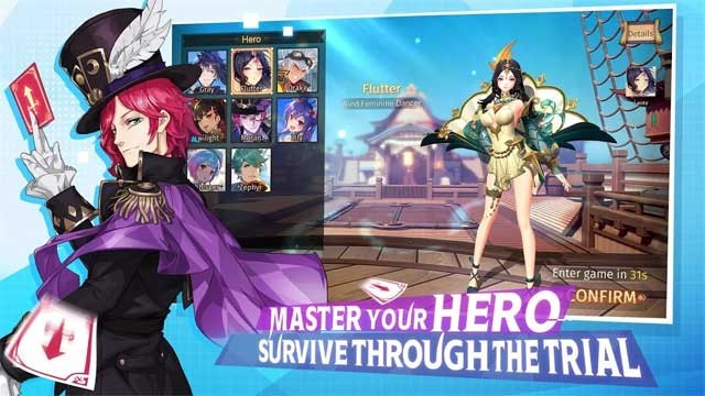 Làm chủ anh hùng của bạn và sống sót sau mọi trận chiến kịch tính của Eclipse Isle for Android