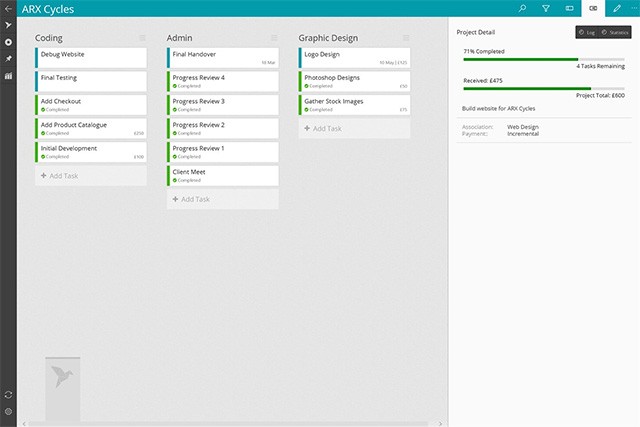 Eclipse Manager có giao diện đơn giản nhưng giàu tính năng