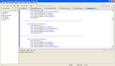 Giao diện Eclipse Classic