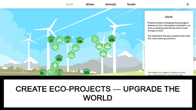 Tạo ra các dự án xanh, bảo vệ trái đất