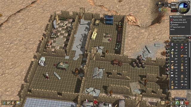 Tập trung vào xây dựng các công trình cơ bản và hệ thống phòng thủ để bảo vệ vùng đất