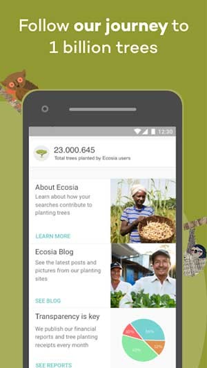 Ecosia cho Android