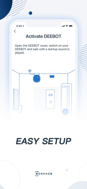 Thiết lập ECOVACS HOME dễ dàng