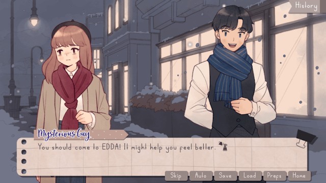 Thưởng thức câu chuyện tình yêu hấp dẫn trong game tiểu thuyết EDDA Cafe Visual Novel