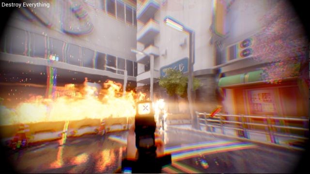 Phá hủy mọi công trình, vật thể... trong thế giới siêu thực thách thức thực tại