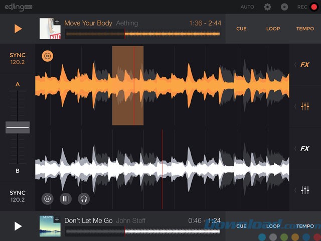 Edjing Pro mang tới tính năng đa dạng