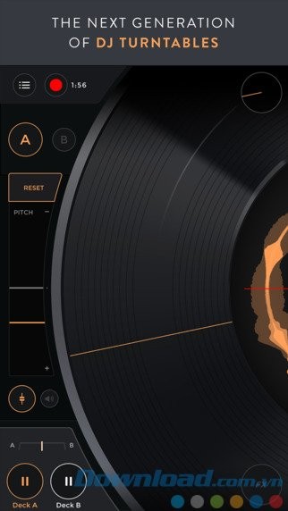 Mô phỏng bàn xoay DJ