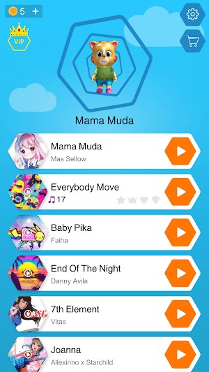 Vố số giai điệu khác nhau