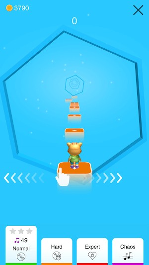 Lối chơi đơn giản bằng cách chạm màn hình