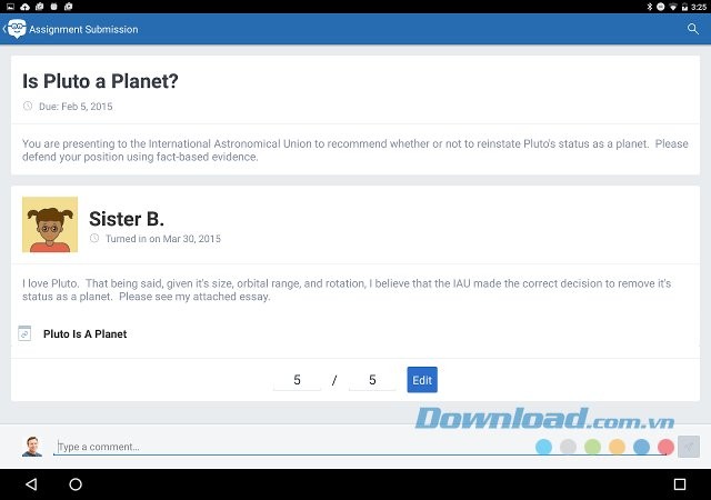 Giáo viên và học sinh hảo luận công khai