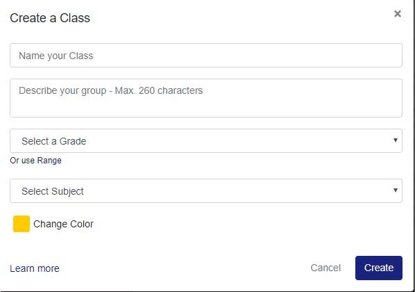 Tạo lớp học trong Edmodo
