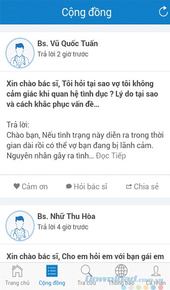 Cộng đồng người dùng eDoctor