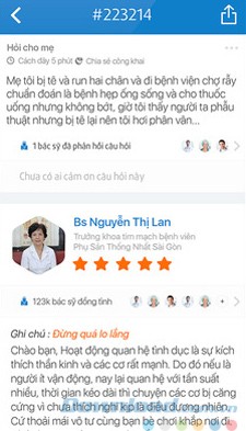 Bác sĩ tư vấn