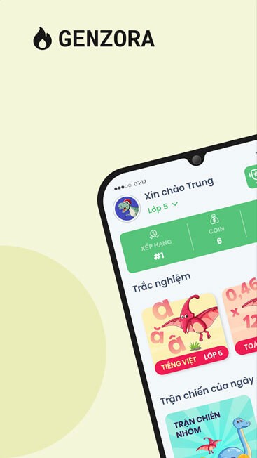 Ứng dụng học tập dành cho Tiểu học