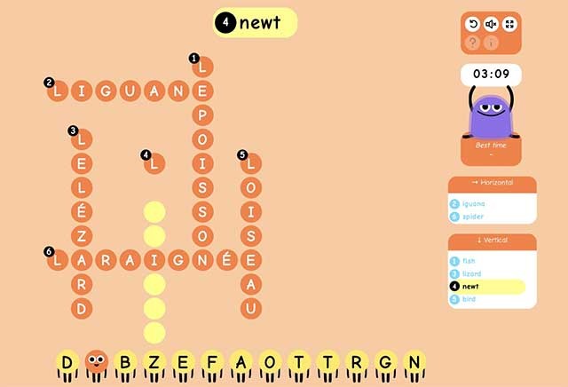 Các trò chơi cũng có thể được chơi trên bảng trắng tương tác