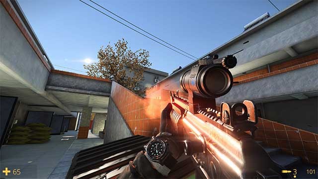 Sử dụng nhiều loại vũ khí hạng nhẹ và thiết bị chiến thuật hiện đại