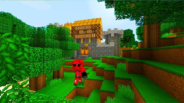 Eerskraft - Crafting and Building là game sinh tồn giống hệt Minecraft