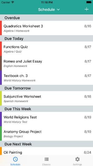 Tập hợp tất cả bài tập về nhà ở một nơi