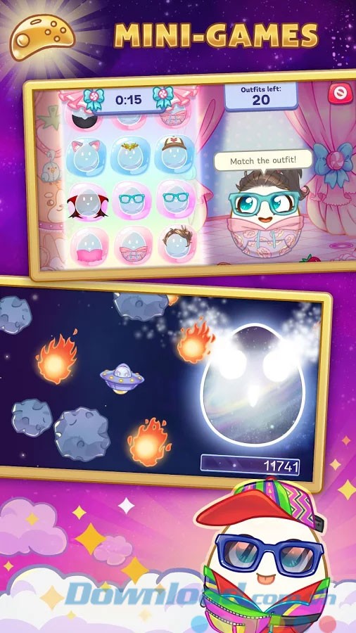 Hoàn thành các mini game