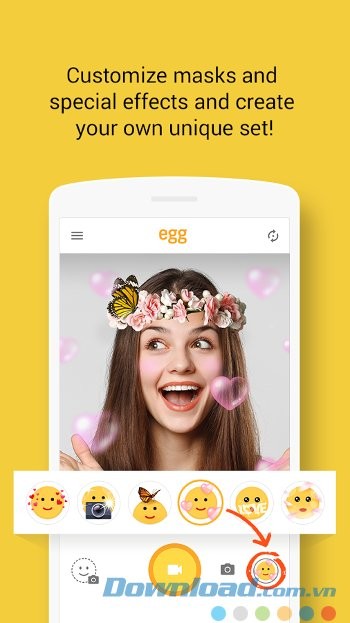 Khám phá bộ sưu tập mặt nạ hài hước của Egg