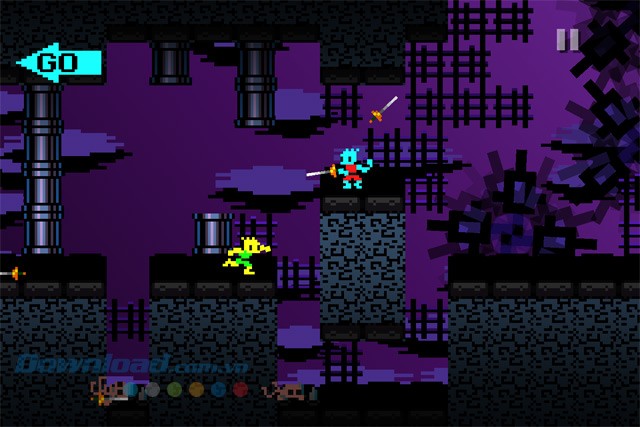 Phi kiếm trong game EGGNOGG