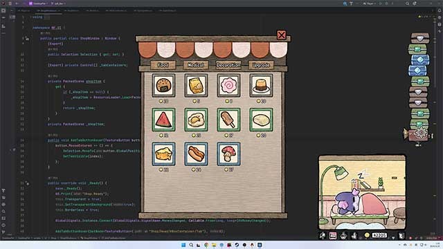 Thu thập kho bái từ không gian để mua các vật phẩm