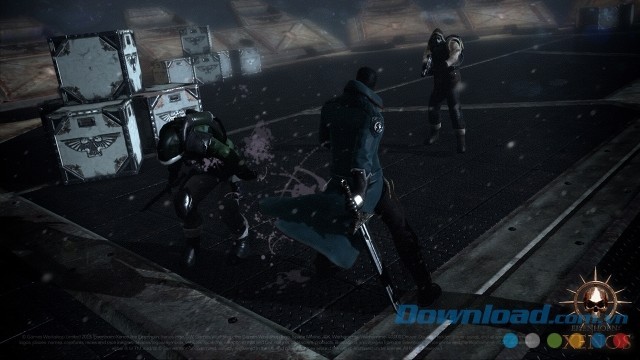 Sử dụng thanh kiếm sắc bén trong game phiêu lưu hành động Eisenhorn: XENOS cho máy tính