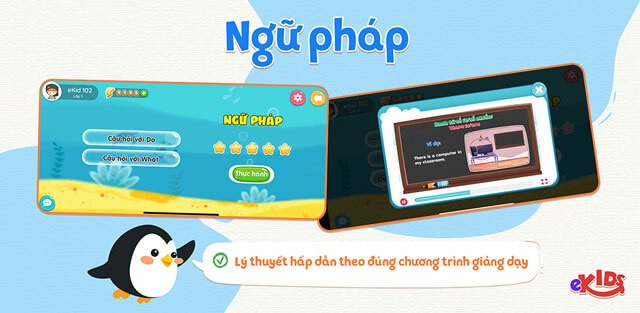 Học tập, học lý thuyết hấp dẫn theo đúng chương trình giảng dạy