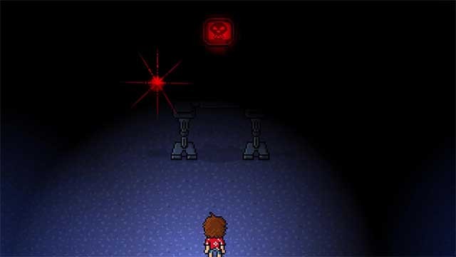 Các hầm mỏ không chỉ chứa quặng mà còn có các robot mini zombie đi lang thang