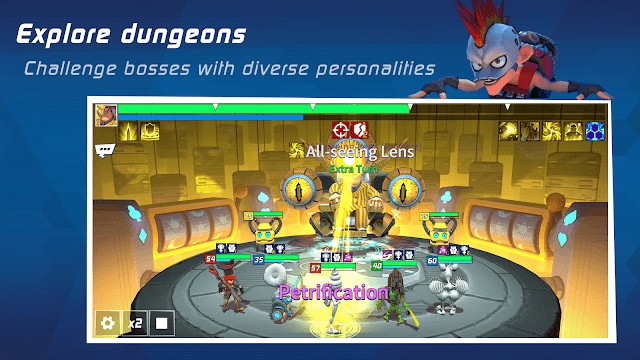 Khám phá ngục tối, thách thức những con trùm đa dạng