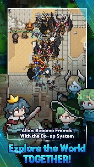 Khám phá thế giới cùng bạn bè và những người chơi khác