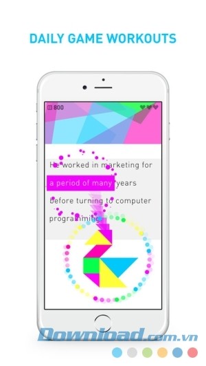 Game luyện não hàng ngày trên Elevate cho iOS