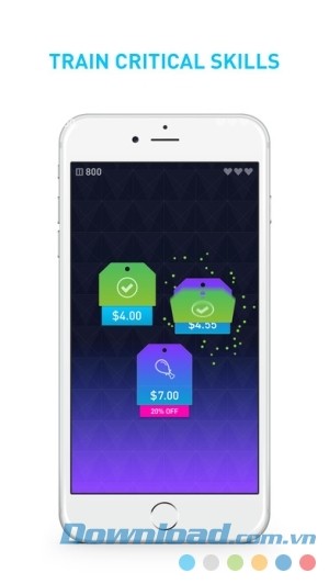 Elevate cho iOS có nhiều bài tập rèn kỹ năng quan trọng