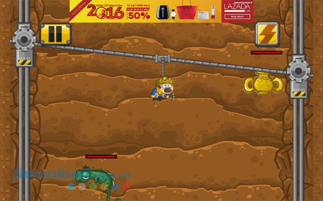 Giao diện game Elevator Miner HD