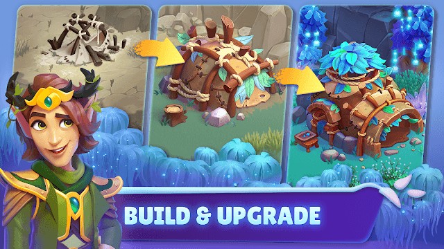 Xây dựng và nâng cấp nơi ở của bạn trong Elf Islands