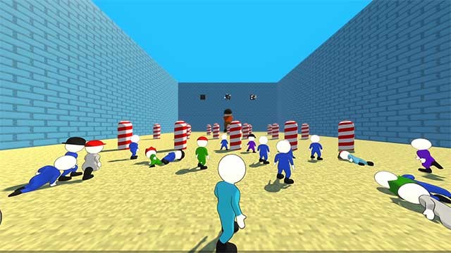 Đồ họa trong game được thiết kế đơn giản và đầy màu sắc