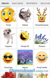 Kho hình dán trên Elite Emoji cho Android