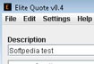 Elite Quote 0.6 - Phần mềm soạn thảo báo giá chuyên nghiệp