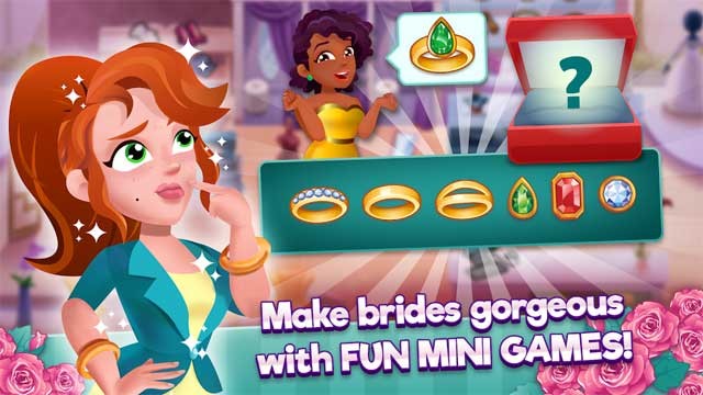 Giúp những cô dâu tương lai trở nên xinh đẹp bằng cách chơi các mini game