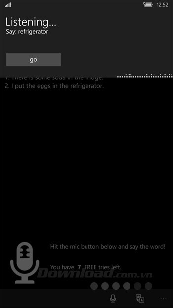 Luyện nghe tiếng Anh