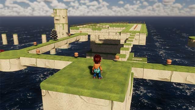 Thu thập những chiếc bánh Burger rải rác xung quanh một hòn đảo bí ẩn