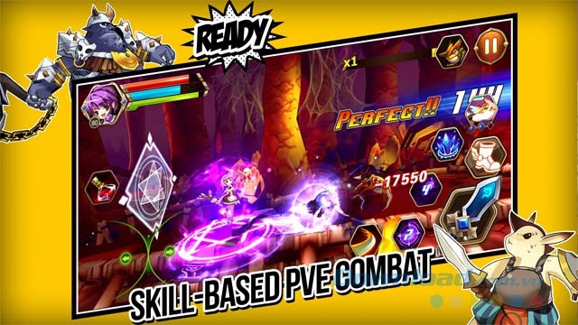 Trận chiến PvE khốc liệt