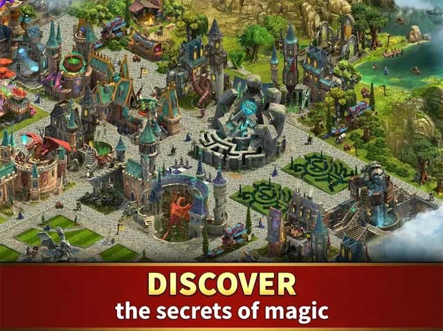 Tìm hiểu sức mạnh của ma thuật trong thế giới kỳ ảo của Elvenar cho Android