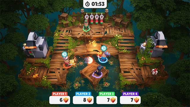 Cạnh tranh với bạn bè hoặc lập nhóm để cung cấp nhiều quà tặng nhất