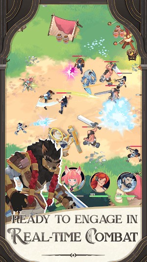 Tham gia vào các trận chiến thời gian thực