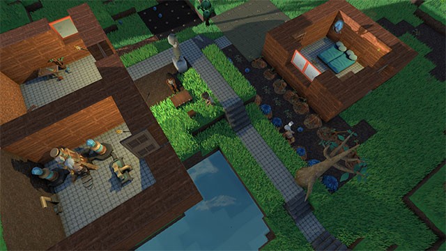 Game Embark sở hữu đồ họa khối hộp tương tự như Minecraft