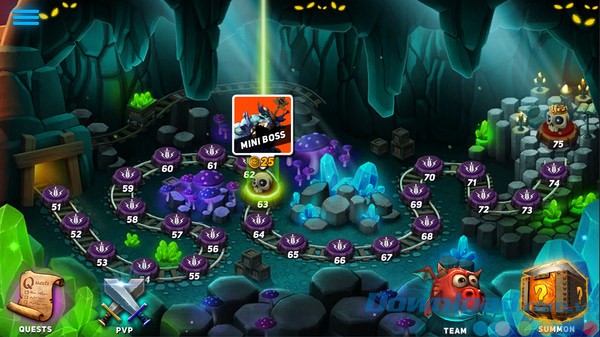 Bản đồ cấp độ của Ember Strike