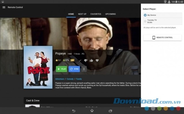 Nghe nhạc, xem phim ưa thích trên máy tính cá nhân từ xa cùng Emby Server